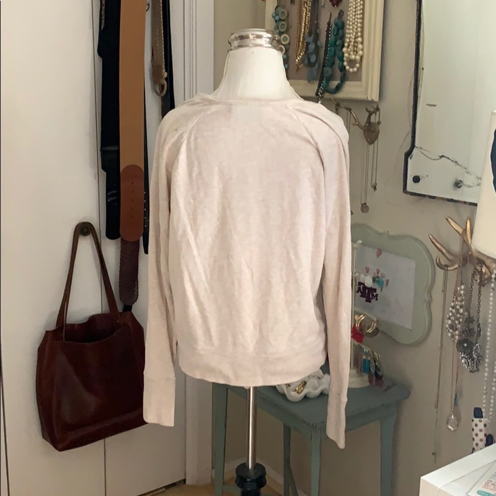 Athleta Custom Local Screenprinted Raglan Tee - image 2